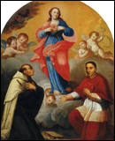 Il Cuore di Gesù, S. Angelo e S. G.M. Tomasi (1a metà sec. XIX), di Giuseppe Spina