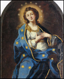 L’Immacolata (sec. XVIII), di Domenico Provenzani