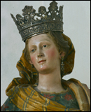 S. Caterina, particolare del volto