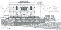 Villa Sapio Rumbolo, disegno dell’arch. Carisotto