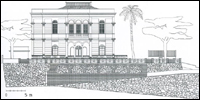 Villa Sapio Rumbolo, disegno dellarch. Carisotto